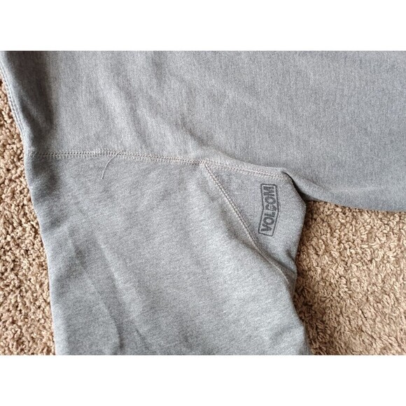 Y2K Volcom Hoodie Men's Size Large Gray Pullover Long Sleeve - Picture 7 of 10